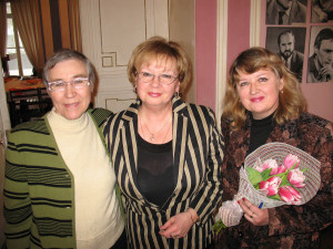 С Е. Марковой и Л. Салтыковой
